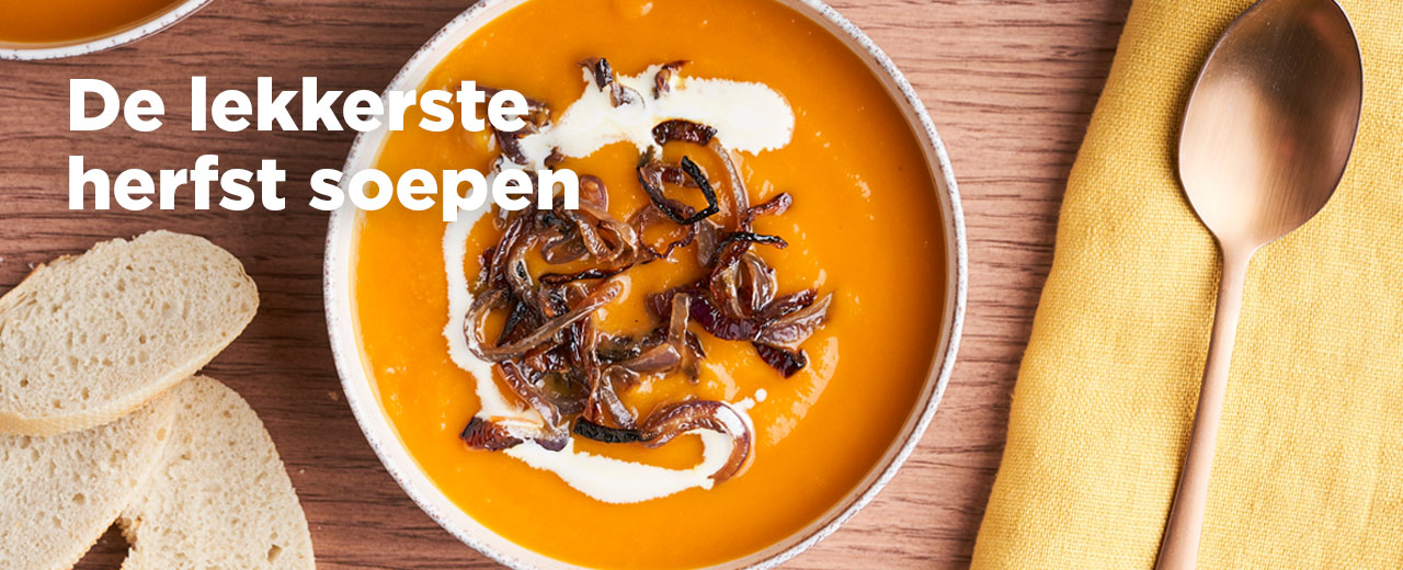 Herfst soepen | Bekijk recepten