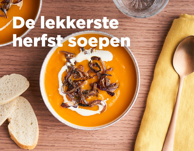 Herfst soepen | Bekijk recepten