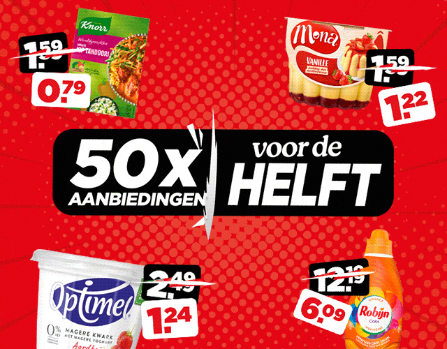 50 aanbiedingen voor de helft van de prijs | Bekijk nu