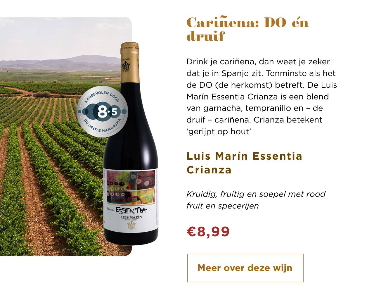 Cariñena: DO én druif | Meer over deze wijn