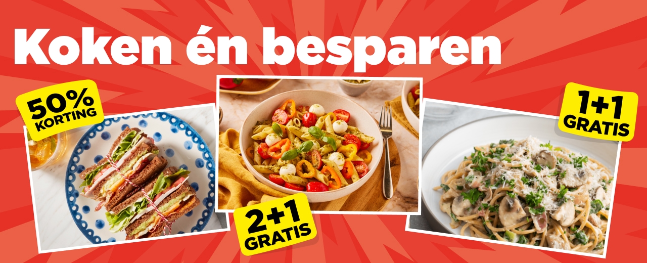 Koken met aanbiedingen