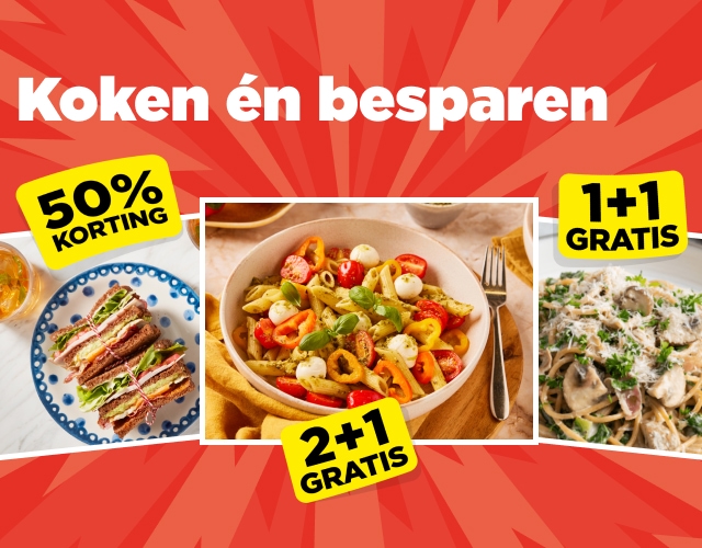 Koken met aanbiedingen