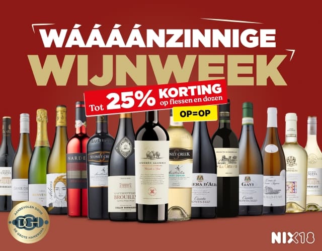Tot 25% korting op wijnen | Bekijk nu