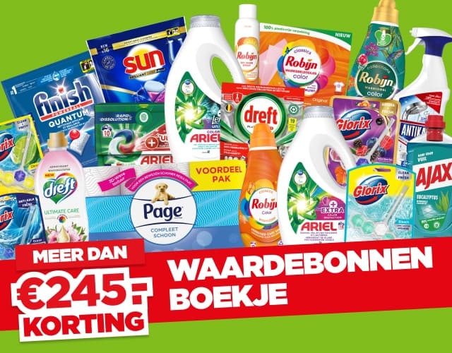 Waardebonnen met meer dan 245 euro korting | Bekijk nu