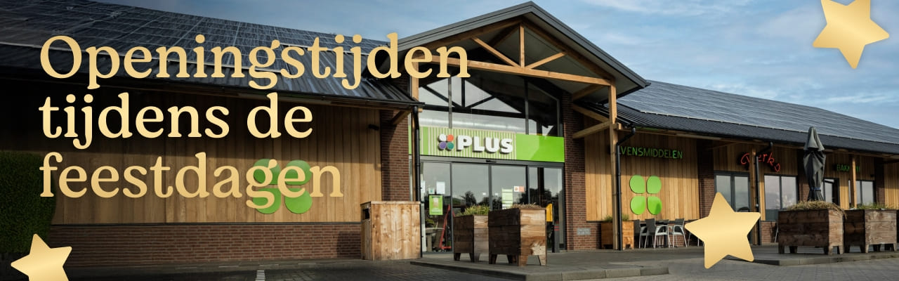Openingstijden tijdens de feestdagen | Bekijk nu