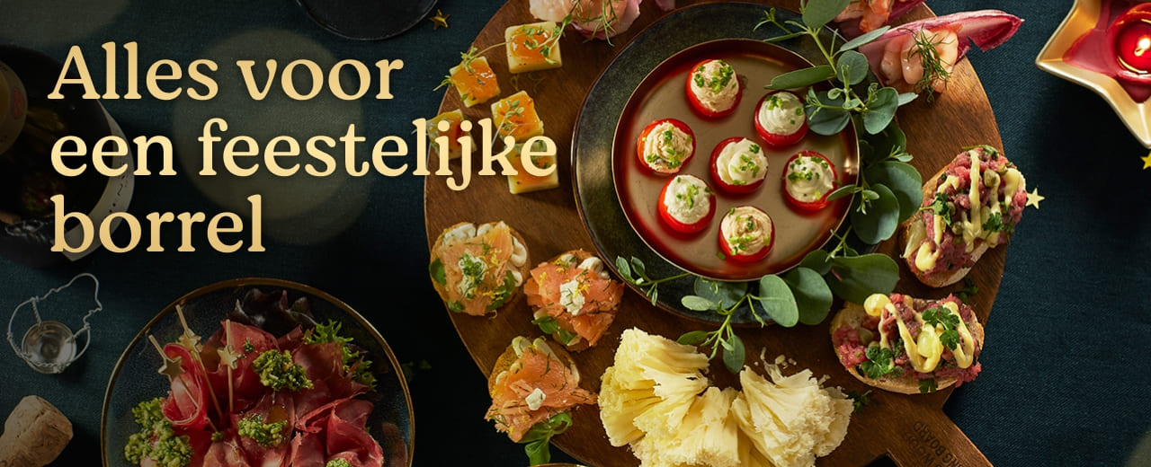 Feestelijke kersthapjes | Bekijk recepten en assortiment