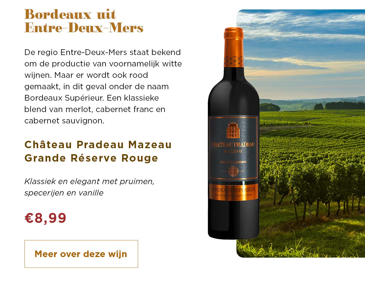 Château Pradeau Mazeau Grande Réserve Rouge