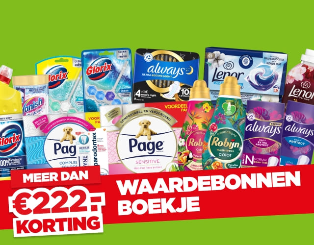 Waardebonnen met meer dan 222 euro korting! | Bekijk nu