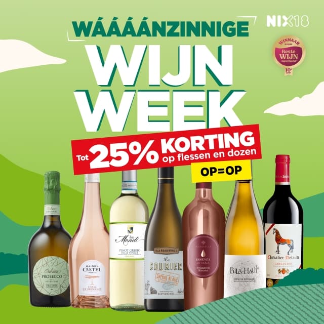 Tot 25% korting op wijnen | Bekijk nu