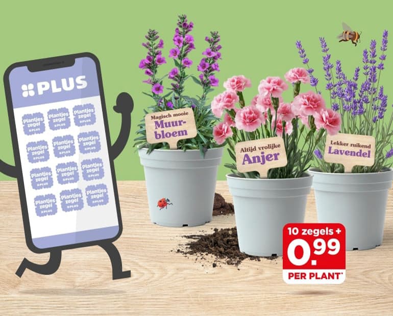 Lever je Plantjesplezier spaarkaart in voor een tegoedbon | Bekijk actie