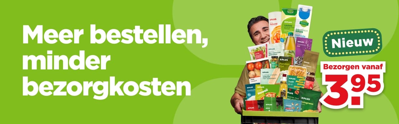 Nieuw: minder bezorgkosten | Meer informatie