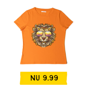 T-shirt leeuw