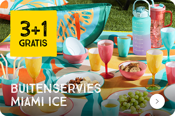 Buitenservies Miami Ice