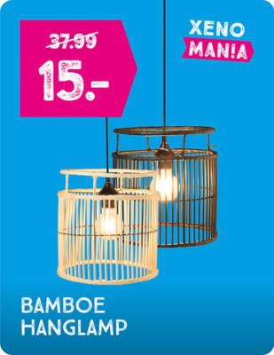 Hanglamp bamboe	