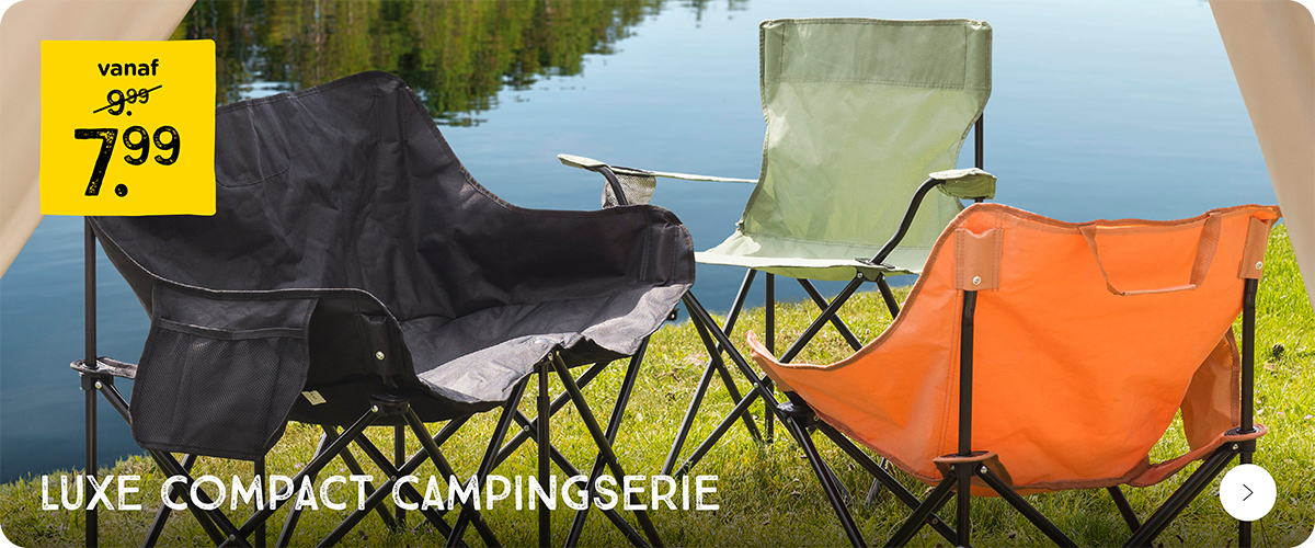 Luxe compacte campingserie