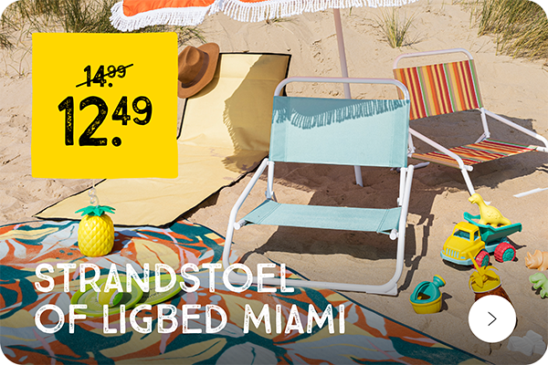 Strandstoel of ligbed Miami