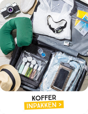Koffer inpakken