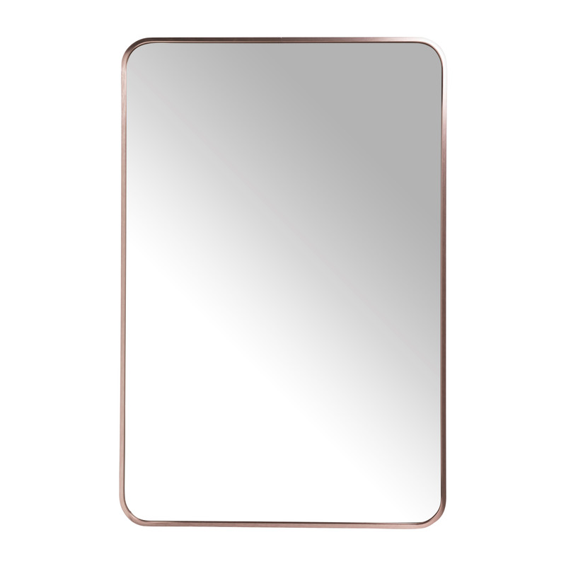 Spiegel hylton rechthoek - koperkleurig - 60x90 cm Spiegel hylton rechthoek - koperkleurig - 60x90 cm