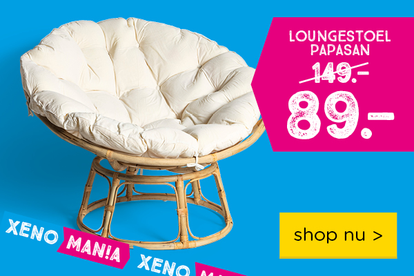 Loungestoel Papasan