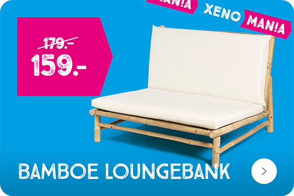Tuinbank bamboe