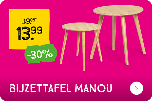 Bijzettafel Manou