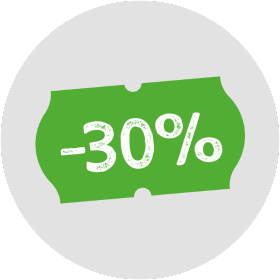 30% korting