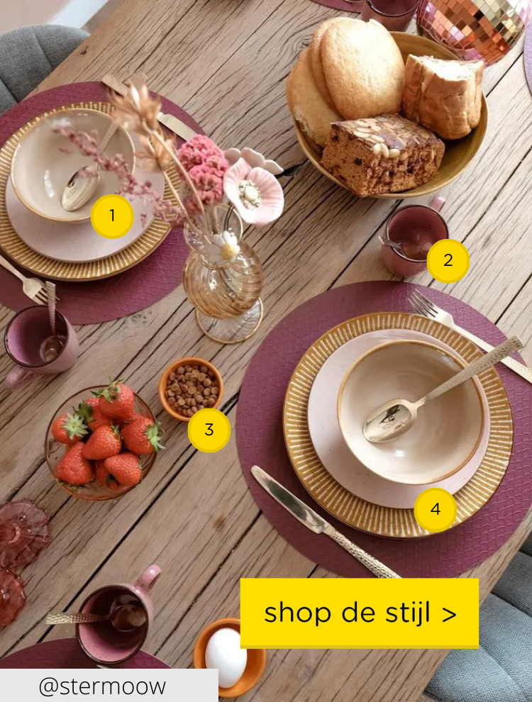 Shop de stijl tafelen