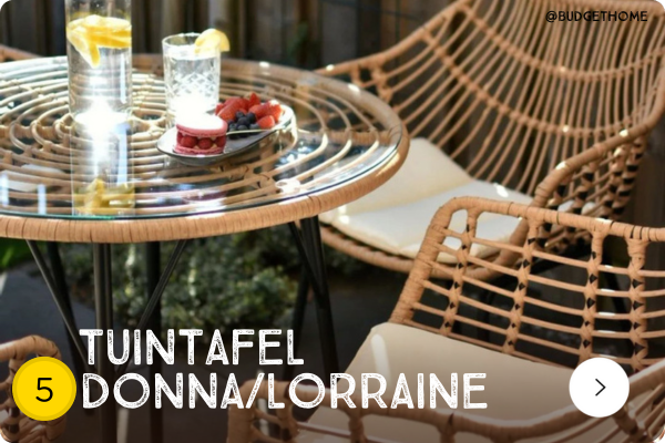Tuintafel Donna Lorraine
