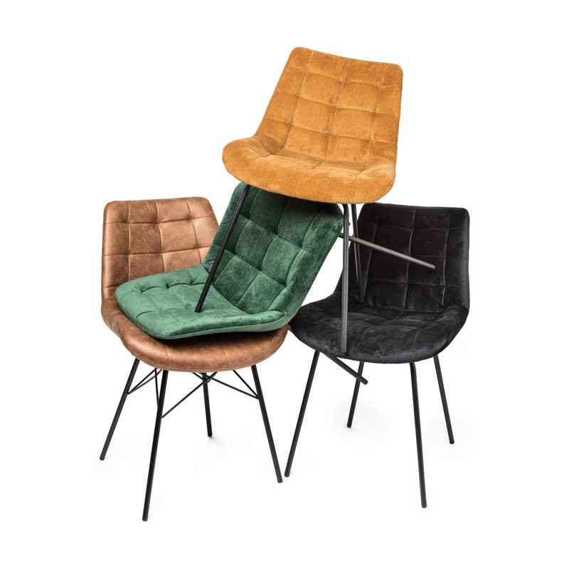 Velvet eetkamerstoelen Velvet eetkamerstoelen
