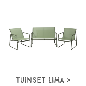 Tuinset lima groen 3-delig