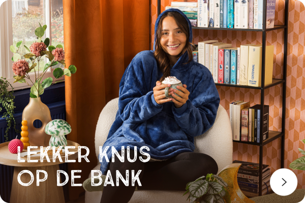 Knus op de bank