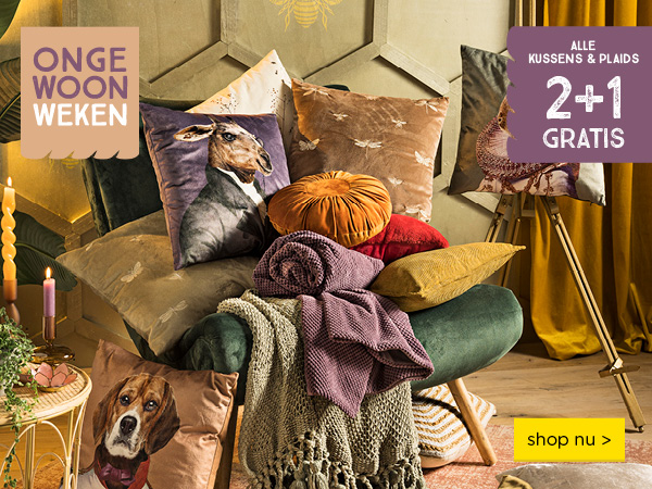 Alle kussens en plaids 2 1 gratis | shop nu >