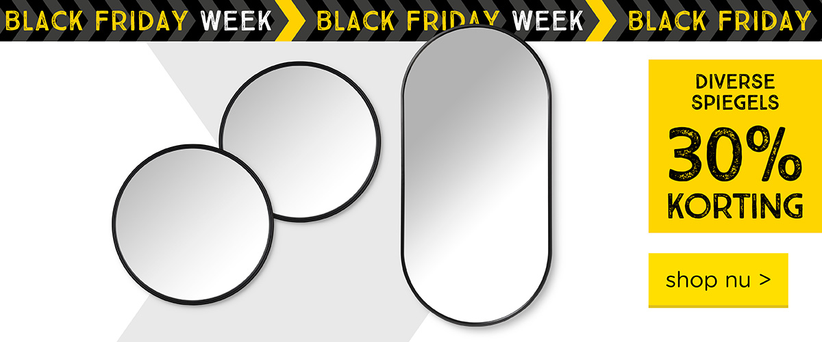 Ronde spiegels blackfriday