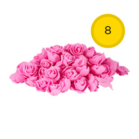 Foam roosjes roze