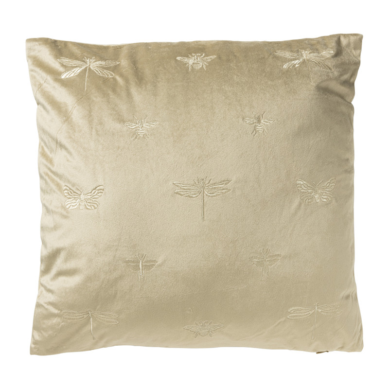 Sierkussen bij - beige - 45x45 cm | Shop nu >