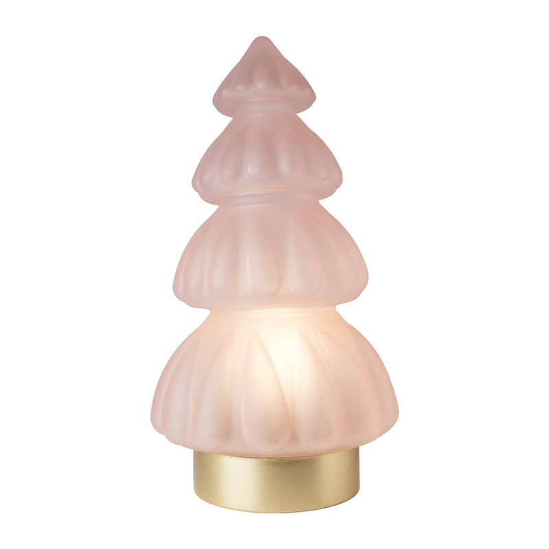 Kerstboom lamp- roze