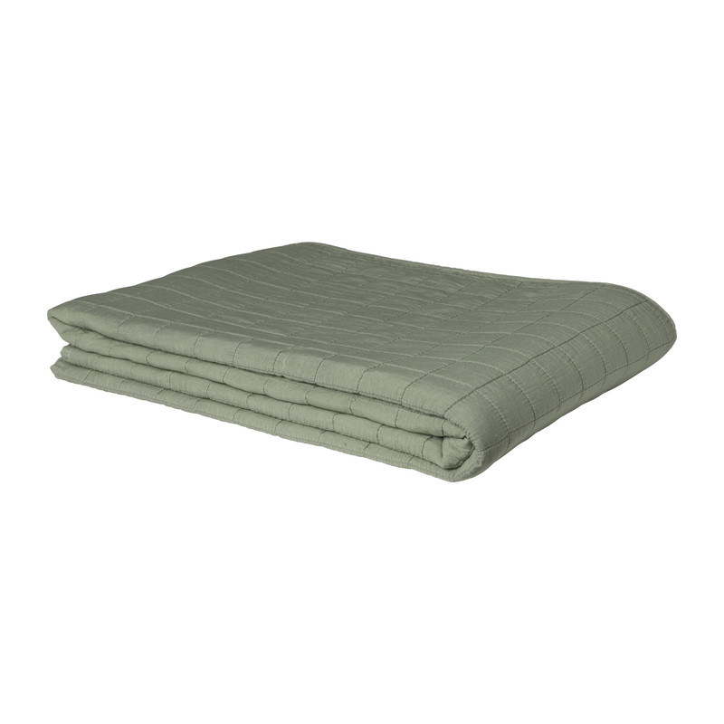 Bedsprei/plaid - groen Bedsprei/plaid - groen
