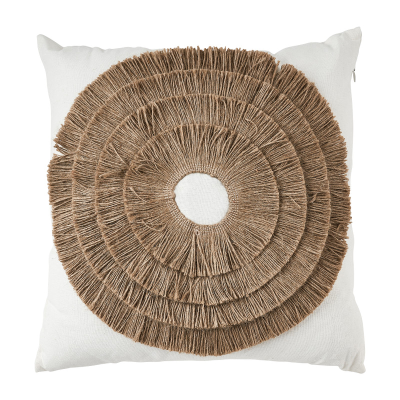 Sierkussen mandala riet Sierkussen mandala riet