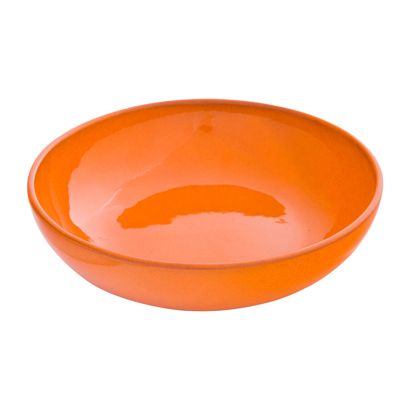 Schaal Selena - oranje - 22 cm Schaal Selena - oranje - 22 cm