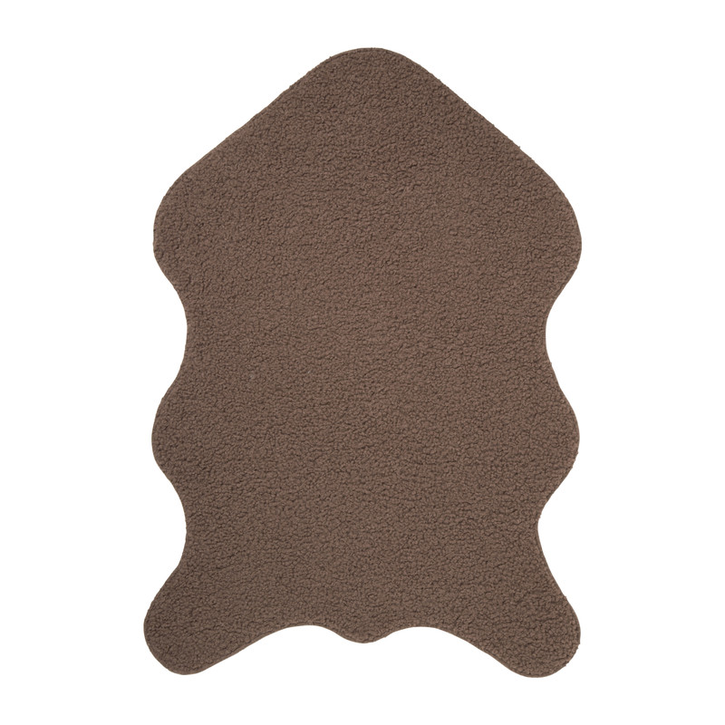 Imitatie schapenkleedje - bruin Imitatie schapenkleedje - bruin
