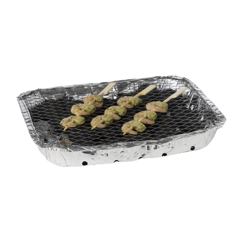 Wegwerp BBQ - 31x24x4,8 cm Wegwerp BBQ - 31x24x4,8 cm