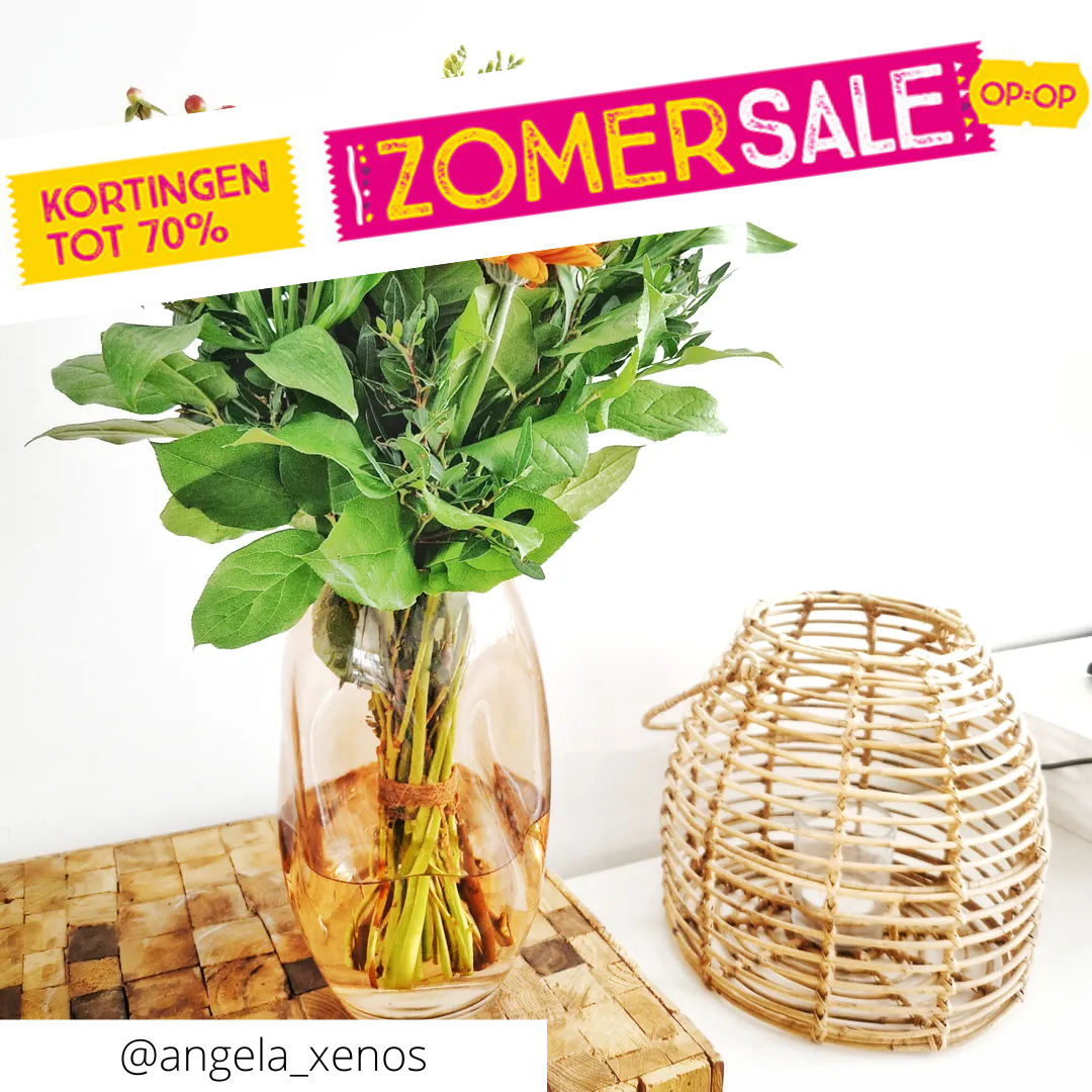 Vaas organisch roze
