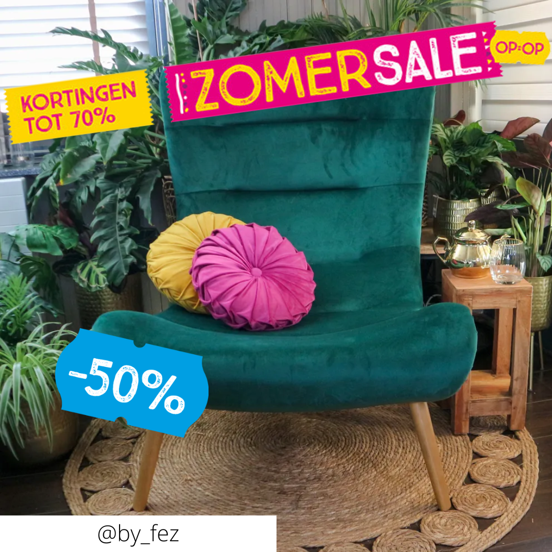 Loungestoel Bahama - groen