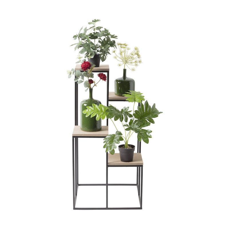 Plantentafel Isa - 4 etages - 40x40x80 cm Plantentafel Isa - 4 etages - 40x40x80 cm