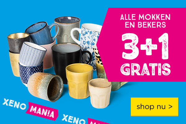 Mokken en bekers