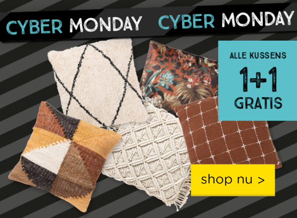 Kussens 2e 50%korting