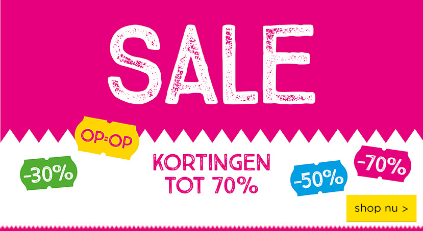 Sale tot wel 70%