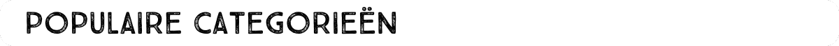 Populaire categorieën
