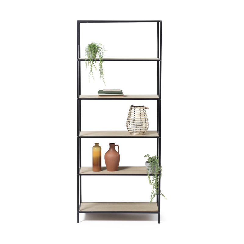 Boekenkast Duncan - 70x32x170 cm Boekenkast Duncan - 70x32x170 cm