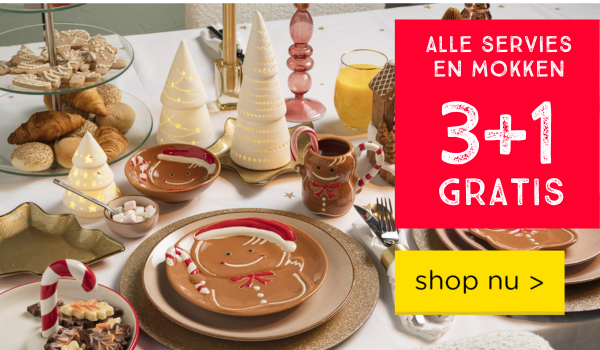 Alle servies en mokken